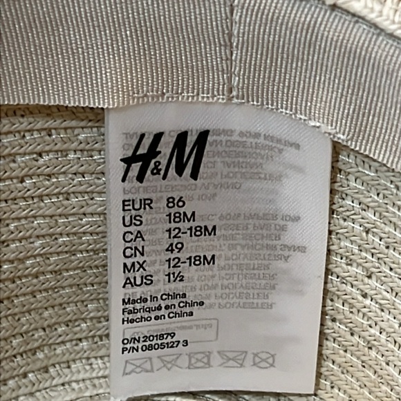 H&M KID HAT Size 18 MONTHS - Picture 6 of 6